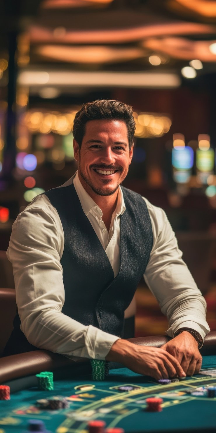 Antarmuka taruhan Speed Baccarat hot777 dengan opsi Pemain, Banker, dan Seri